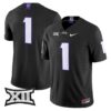 Team Jersey 1 TCU Horned Frogs 2025 Vapor Limited Stitched Black