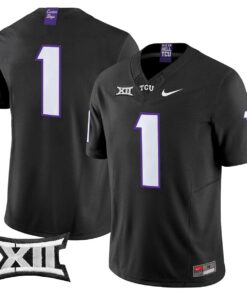 Team Jersey #1 TCU Horned Frogs 2025 Vapor Limited Stitched