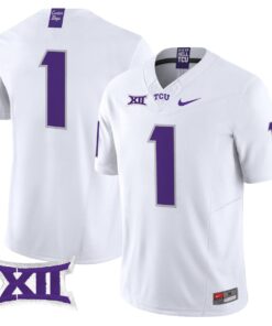 Alternative view of Team Jersey #1 TCU Horned Frogs 2025 Vapor Limited Stitched