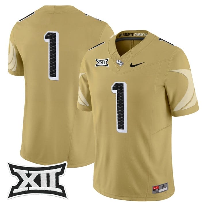 Team Jersey #1 UCF Knights 2025 Vapor Limited Stitched 3 Team Jersey #1 UCF Knights 2025 Vapor Limited Stitched - Image 3
