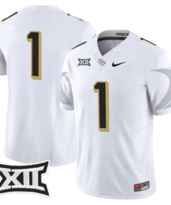 Alternative view of Team Jersey #1 UCF Knights 2025 Vapor Limited Stitched