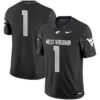 Team Jersey 1 West Virginia Mountaineers 2025 Vapor Limited Stitched Coal