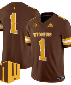 Team Jersey 1 Wyoming Cowboys 2025 Vapor Limited Stitched Brown 1e8c9dcf 0bba 4d4a 8700 934a3b497492