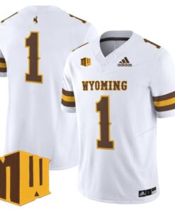 Team Jersey #1 Wyoming Cowboys 2025 Vapor Limited Stitched