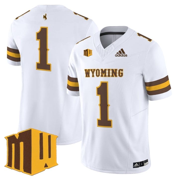 Team Jersey #1 Wyoming Cowboys 2025 Vapor Limited Stitched