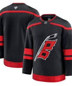 Alternative view of Team Jersey Carolina Hurricanes 2025 - 26 Premium Stitched