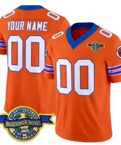 The Waterboy Bobby Boucher Vapor Limited Custom Jersey All Stitched Orange