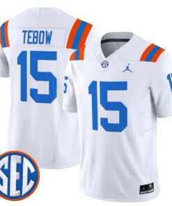 Tim Tebow Jersey #15 Florida Gators 1960s Throwback Vapor Limited