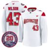 Tom Wilson Jersey #43 Washington Capitals 20th Anniversary Seasons Stitched