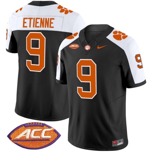 Travis Etienne Jersey #9 Clemson Tigers 2025 Vapor Limited Stitched - Image 3