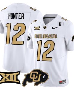Alternative view of Travis Hunter Jersey #12 Colorado Buffaloes 2025 Limited Stitched