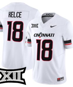 Alternative view of Travis Kelce Jersey #18 Cincinnati Bearcats 2025 Vapor Limited Stitched