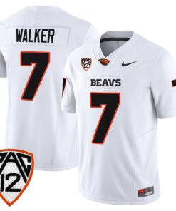 Alternative view of Trent Walker Jersey #7 Oregon State Beavers 2025 Limited Stitched