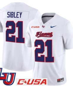 Treon Sibley Jersey #21 Liberty Flames 2025 Vapor Limited Stitched