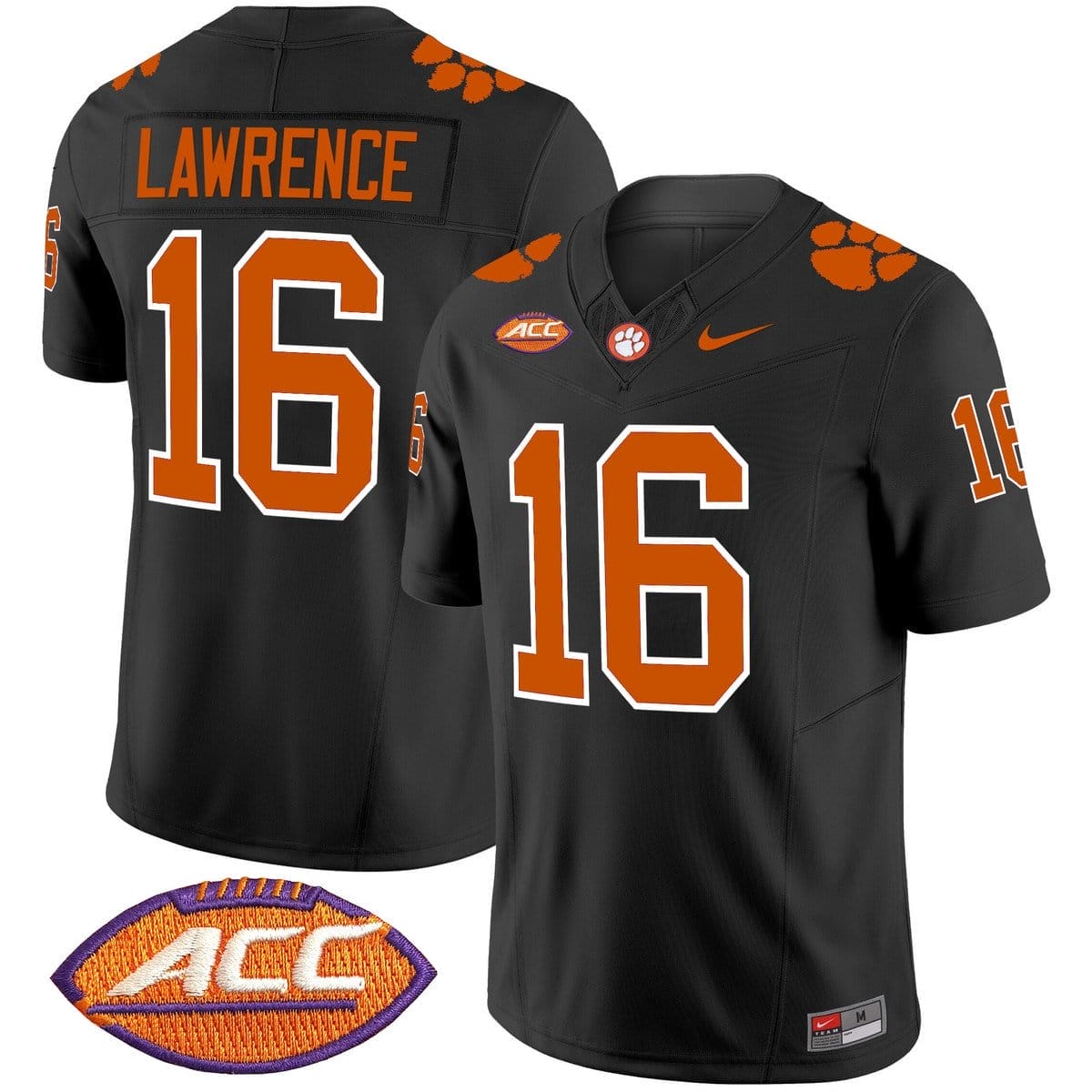 Trevor Lawrence Jersey #16 Clemson Tigers 2025 Vapor Limited Stitched 1 Trevor Lawrence Jersey #16 Clemson Tigers 2025 Vapor Limited Stitched