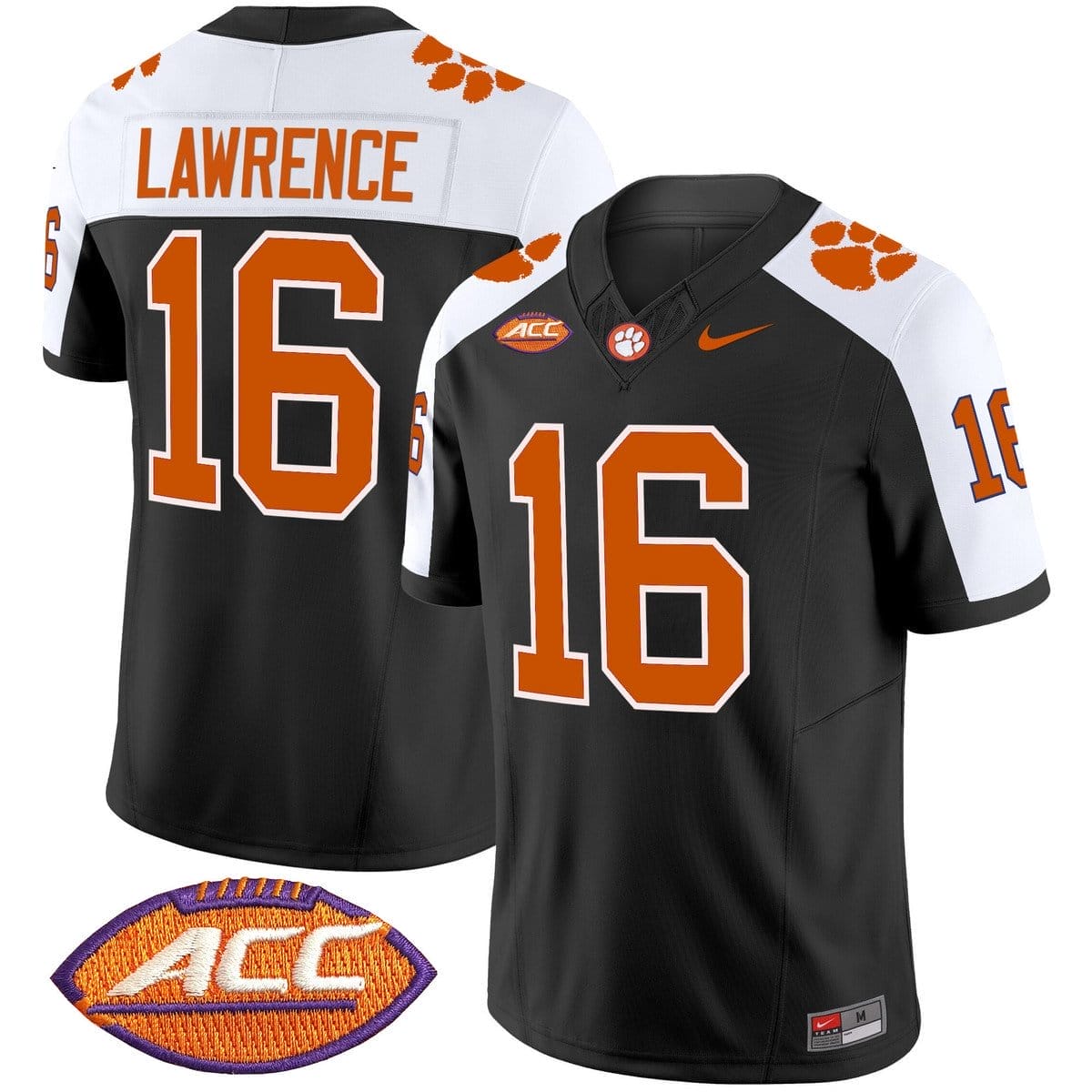Trevor Lawrence Jersey #16 Clemson Tigers 2025 Vapor Limited Stitched 3 Trevor Lawrence Jersey #16 Clemson Tigers 2025 Vapor Limited Stitched - Image 3