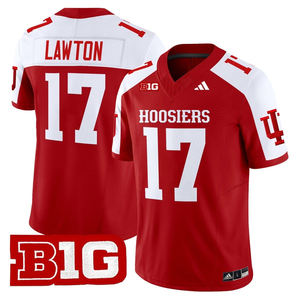 Ty Son Lawton Jersey #17 Indiana Hoosiers 2025 Limited Stitched - Image 4