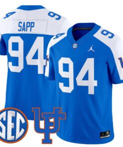 Tyreak Sapp Jersey 94 Florida Gators 1960s Throwback Vapor Limited Royal Alter 186c6759 3feb 4b87 b05c bc06782be6b3
