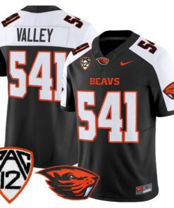 Valley Jersey 541 Oregon State Beavers 2025 Limited Stitched Black Alter