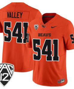 Valley Jersey 541 Oregon State Beavers 2025 Limited Stitched Orange