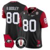 Vince Dooley Jersey 80 Georgia Bulldogs 2025 Limited Stitched Black