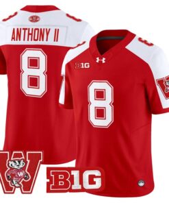 Vinny Anthony II Jersey #8 Wisconsin Badgers Throwback Stitched 8 Vinny Anthony II Jersey 8 Wisconsin Badgers Throwback Stitched Red Alter 6b4824b2 e361 4c4b b0cd b2ed660d314f