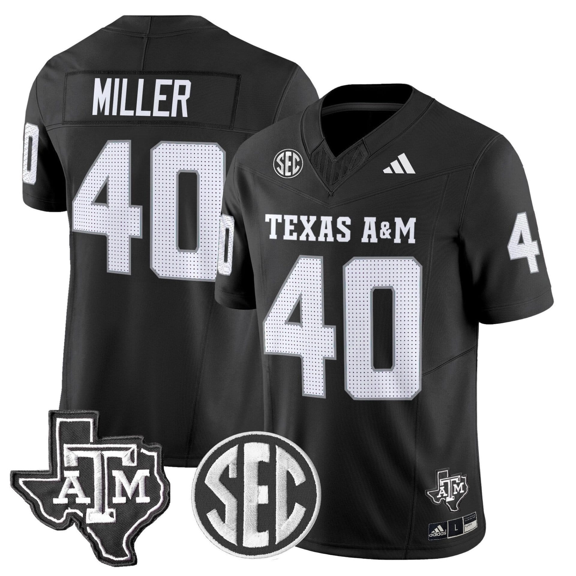 Von Miller Jersey #40 Texas A&M Aggies 2025 Vapor Stitched
