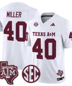 Alternative view of Von Miller Jersey #40 Texas A&M Aggies 2025 Vapor Stitched