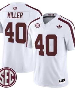 Alternative view of Von Miller Jersey #40 Texas A&M Aggies 2025 Vapor V2 Stitched