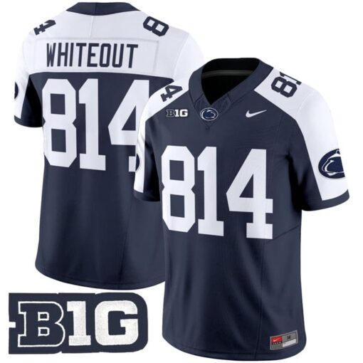 WHITEOUT Jersey #814 Penn State Vapor Limited 2025 Stitched - Image 2