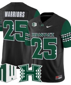 Warriors Jersey #25 Hawai'i Rainbow Warriors 2025 Vapor Stitched