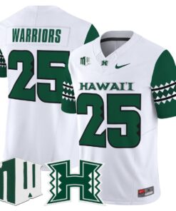 Alternative view of Warriors Jersey #25 Hawai'i Rainbow Warriors 2025 Vapor Stitched