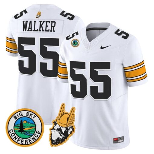 Wayne Walker Jersey #55 Idaho Vandals 1975 Throwback Limited Stitched - Image 2