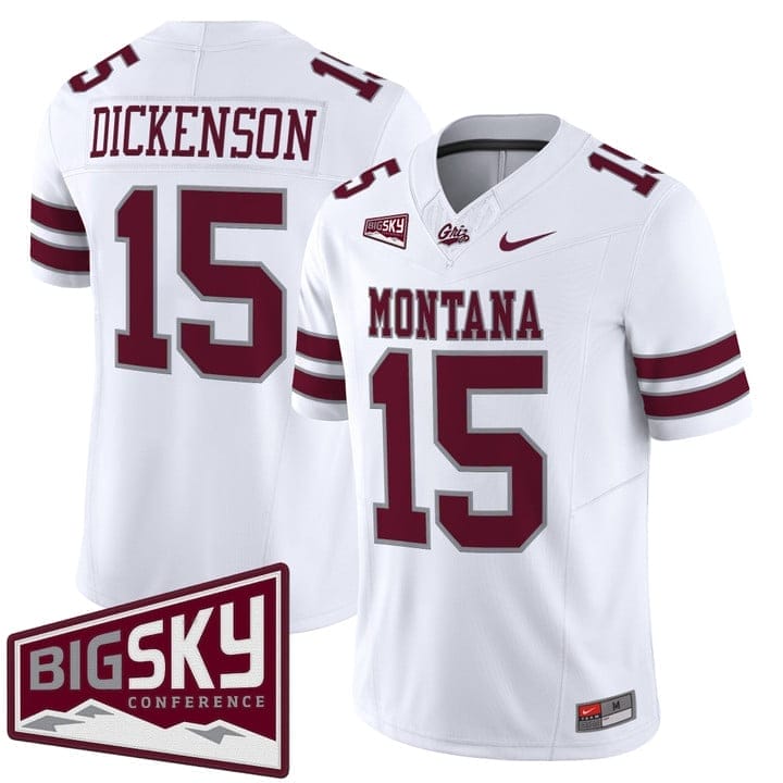 Dave Dickenson Jersey #15 Montana Grizzlies 2025 Vapor Stitched Black Alter 5 Dave Dickenson Jersey #15 Montana Grizzlies 2025 Vapor Stitched Black Alter - Image 5