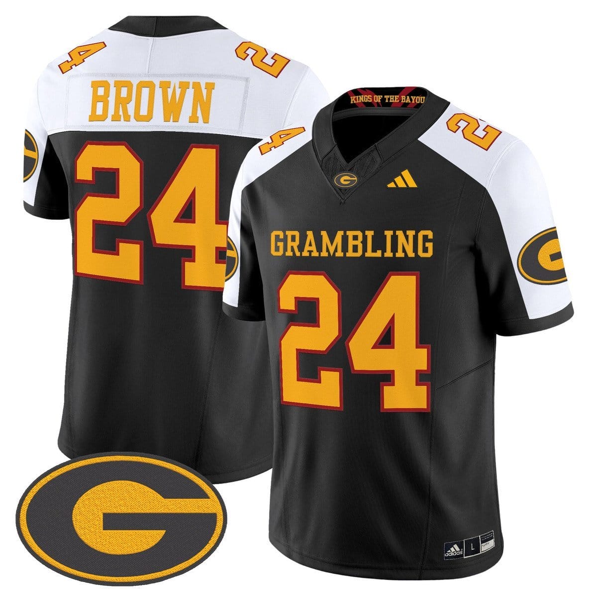 Willie Brown Jersey #24 Grambling Tigers 2025 Vapor Limited Stitched - Image 2