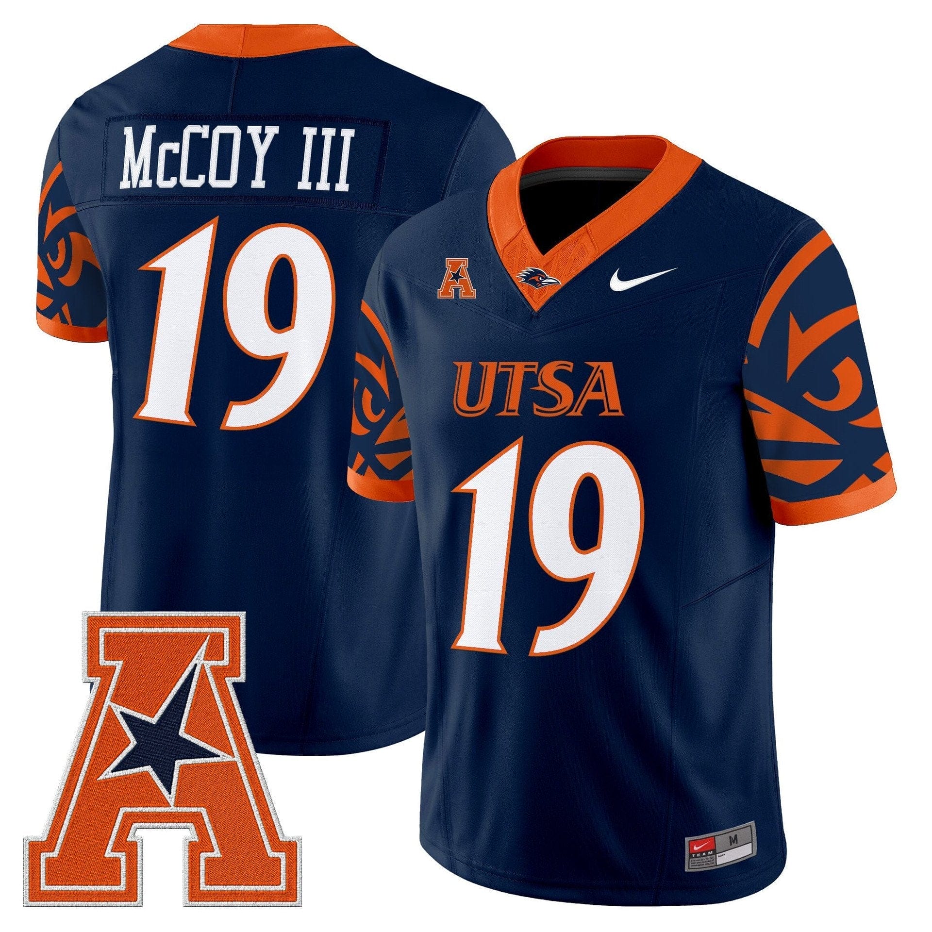 Willie McCoy III Jersey #19 UTSA Roadrunners 2025 Limited V2 Stitched - Image 2
