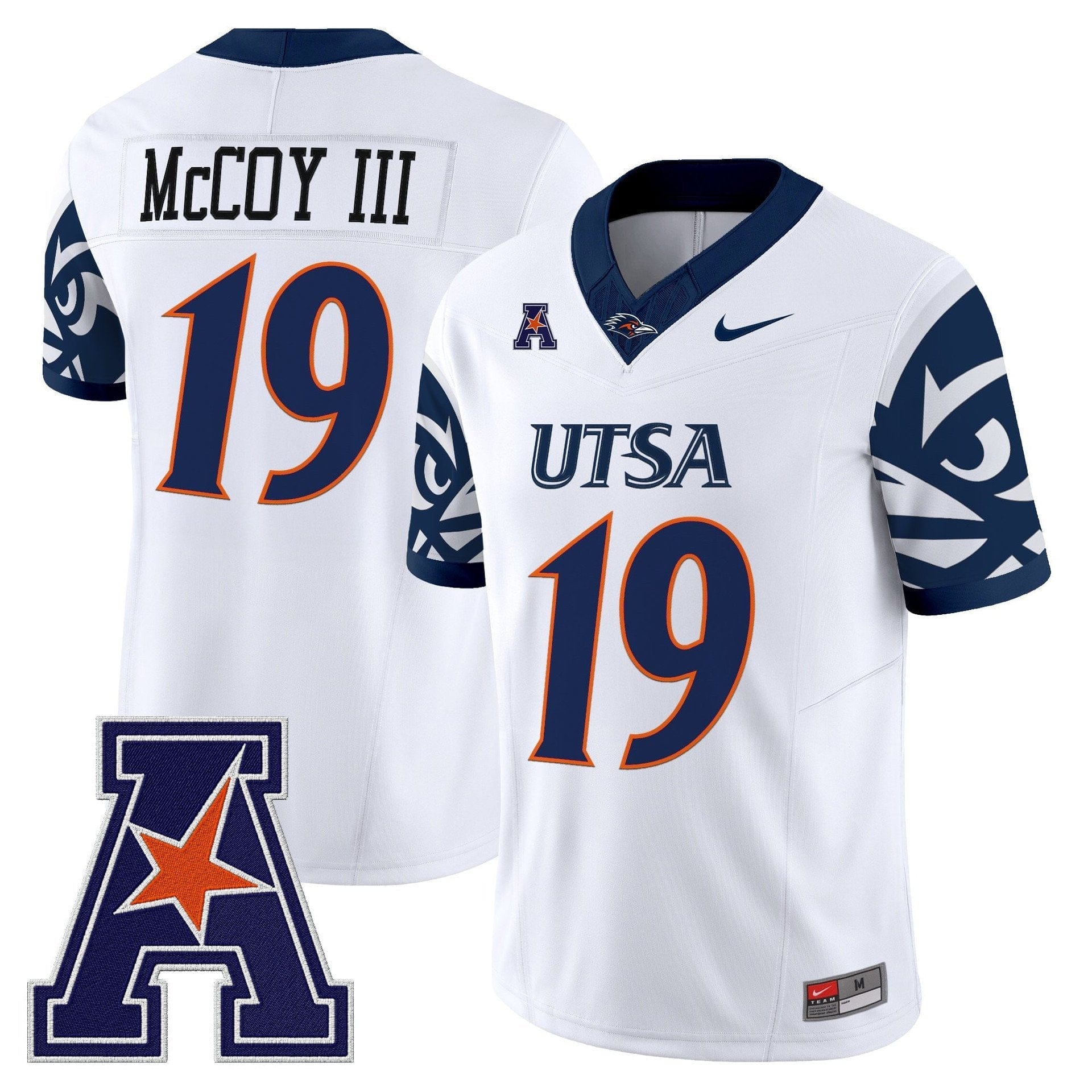 Willie McCoy III Jersey #19 UTSA Roadrunners 2025 Limited V2 Stitched