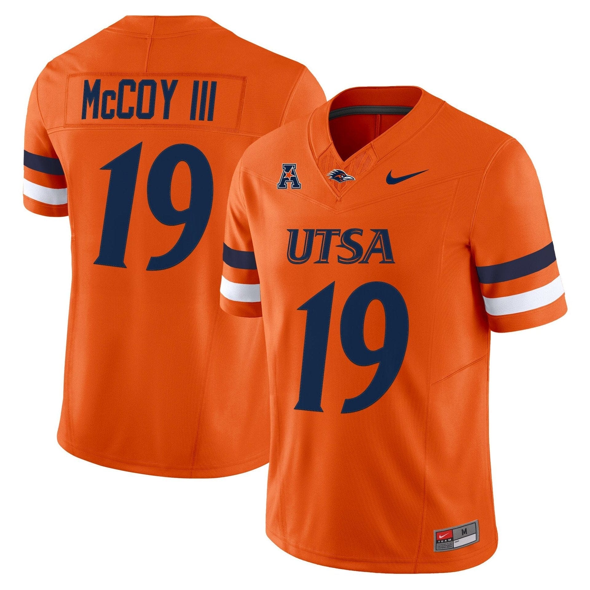 Willie McCoy III Jersey #19 UTSA Roadrunners 2025 Vapor Limited Stitched - Image 3