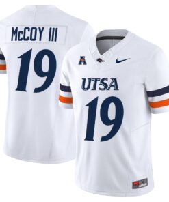 Willie McCoy III Jersey #19 UTSA Roadrunners 2025 Vapor Limited Stitched