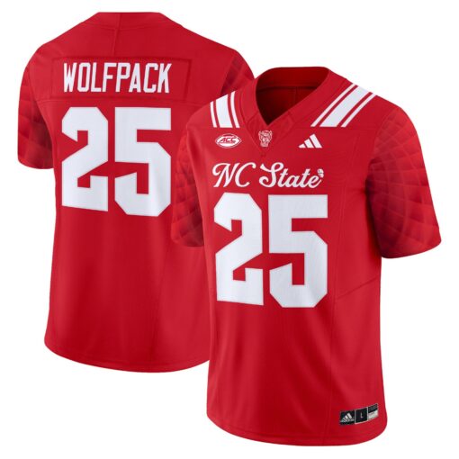 Wolfpack Jersey #25 NC State Wolfpack City of Oaks 2025 Limited Stitched