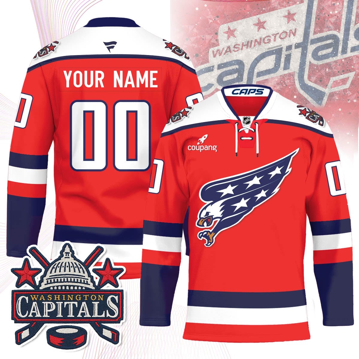 Washington Capitals Screaming Eagle Hockey Custom Jersey - All Stitched 16 YourName ccfb9573 9223 4257 a1a2 4e98b9cd9e54