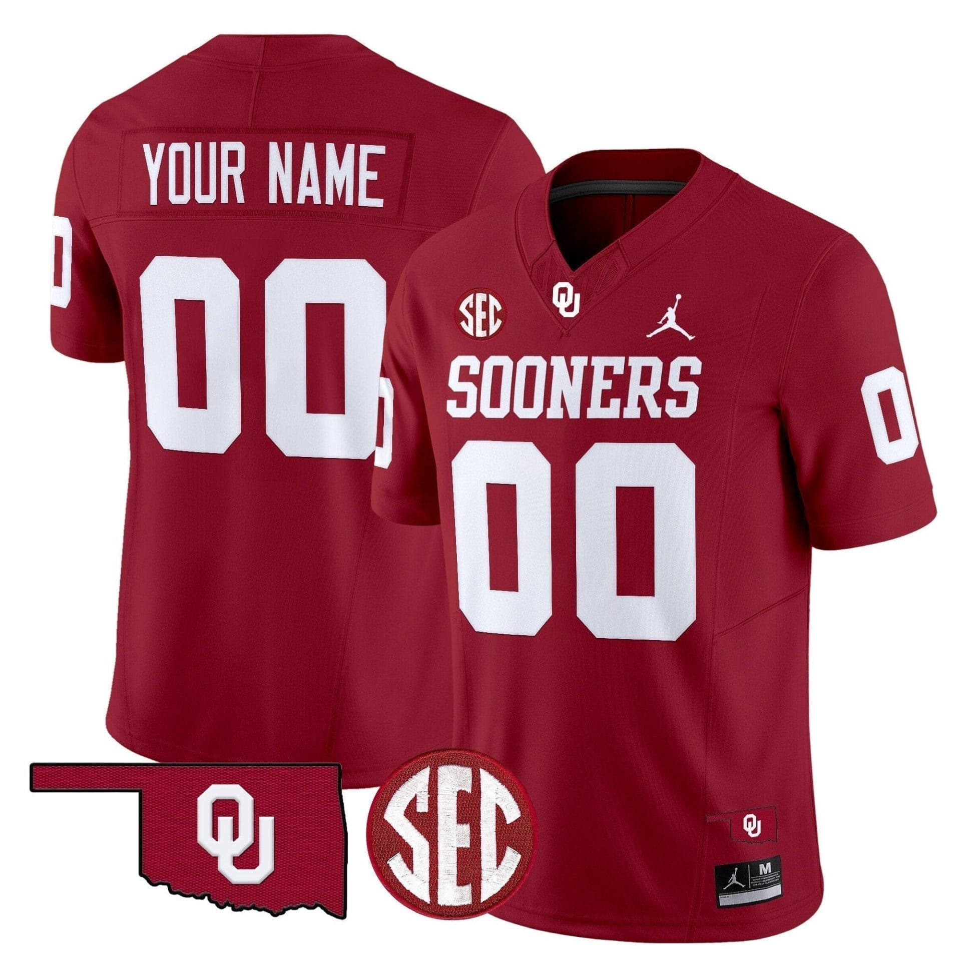 Custom Oklahoma Sooners Jersey Name, Number 2025 Vapor Limited Stitched All Colors 1 Custom Oklahoma Sooners Jersey Name, Number 2025 Vapor Limited Stitched All Colors