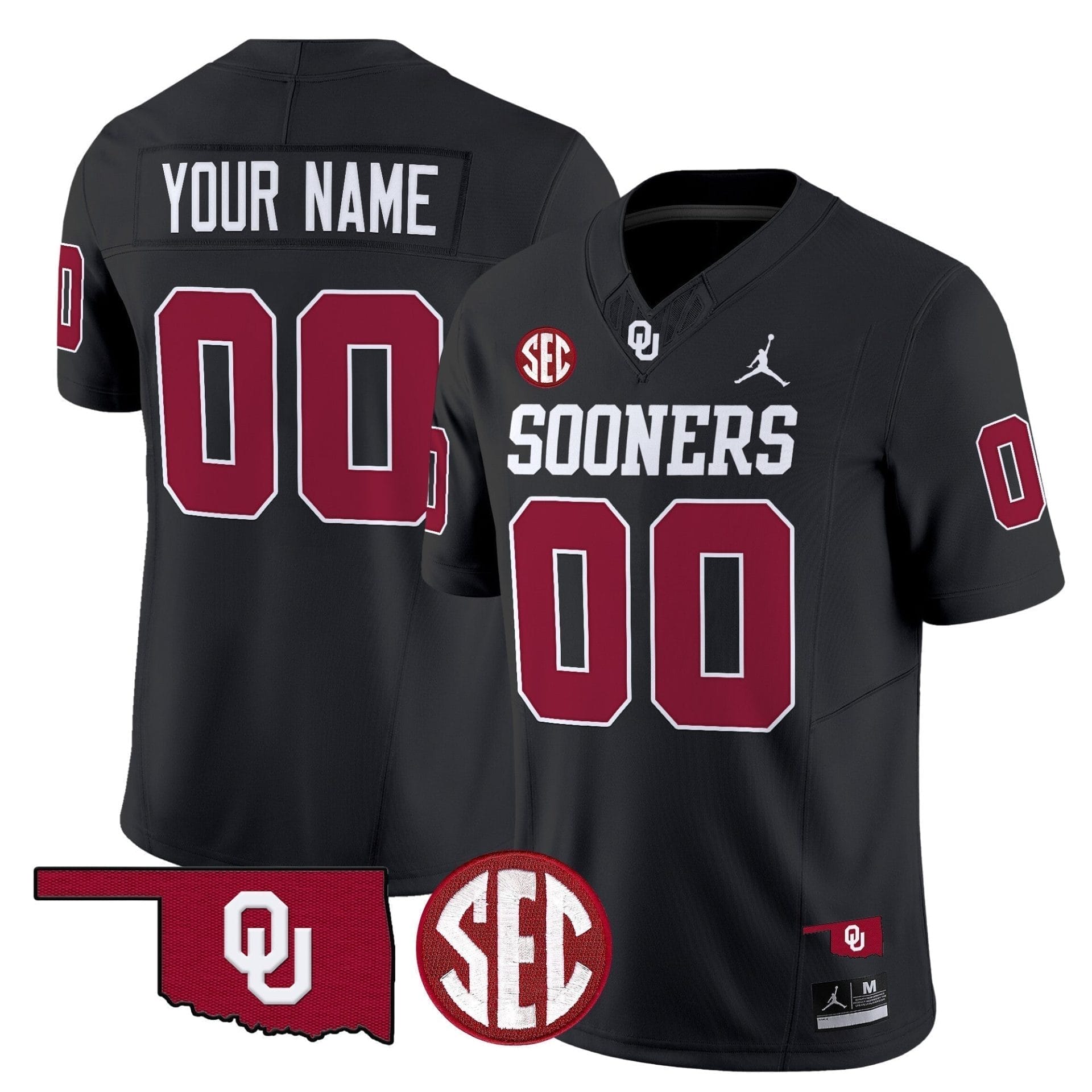 Custom Oklahoma Sooners Jersey Name, Number 2025 Vapor Limited Stitched All Colors 6 Custom Oklahoma Sooners Jersey Name, Number 2025 Vapor Limited Stitched All Colors - Image 6