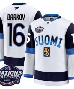 Finland 4 Nations Face-Off 2025 Premium Jersey - All Stitched