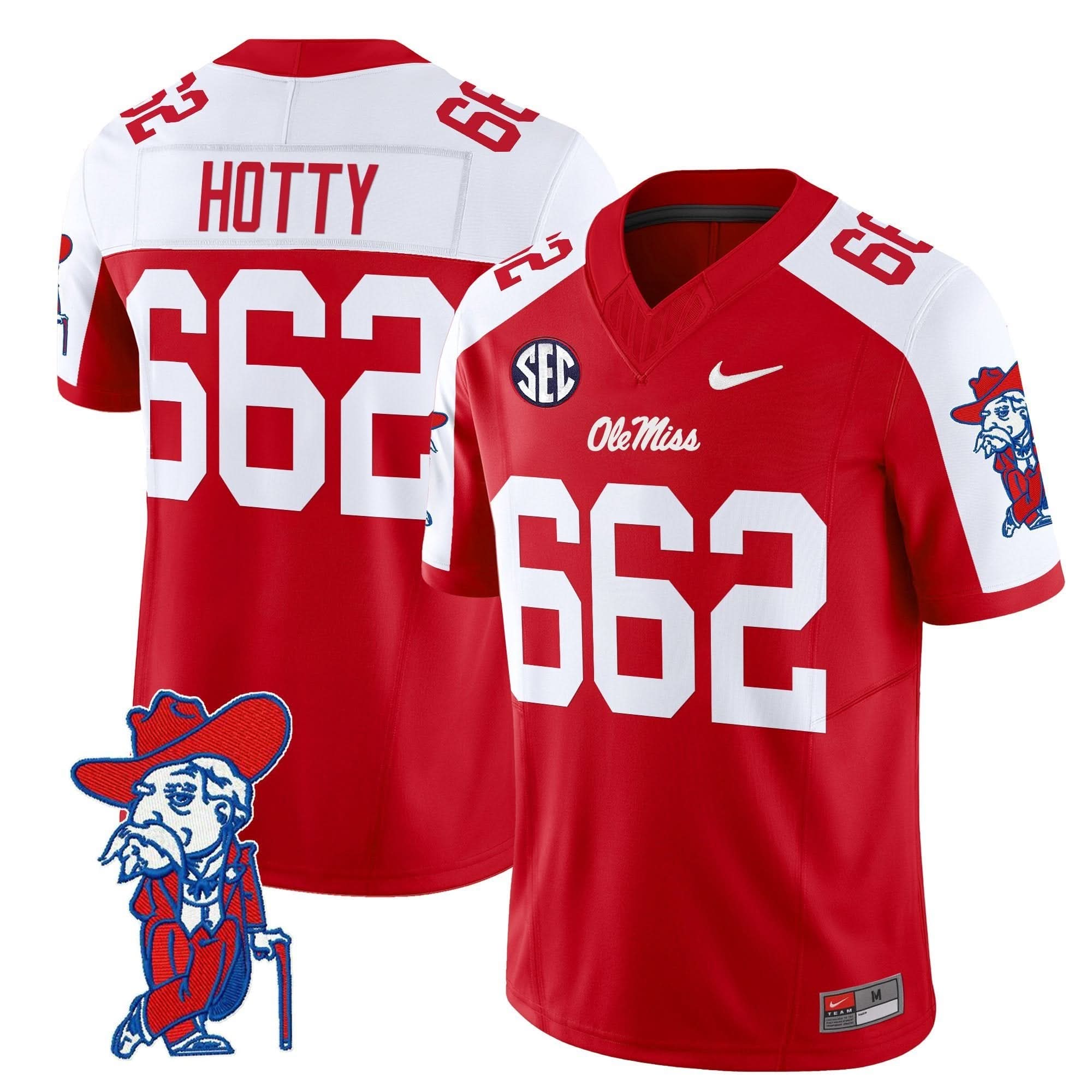 Ole Miss Rebels 2025 Vapor Limited Jersey V2 - All Stitched 39 Ole Miss Rebels 2025 Vapor Limited Jersey V2 - All Stitched - Image 39