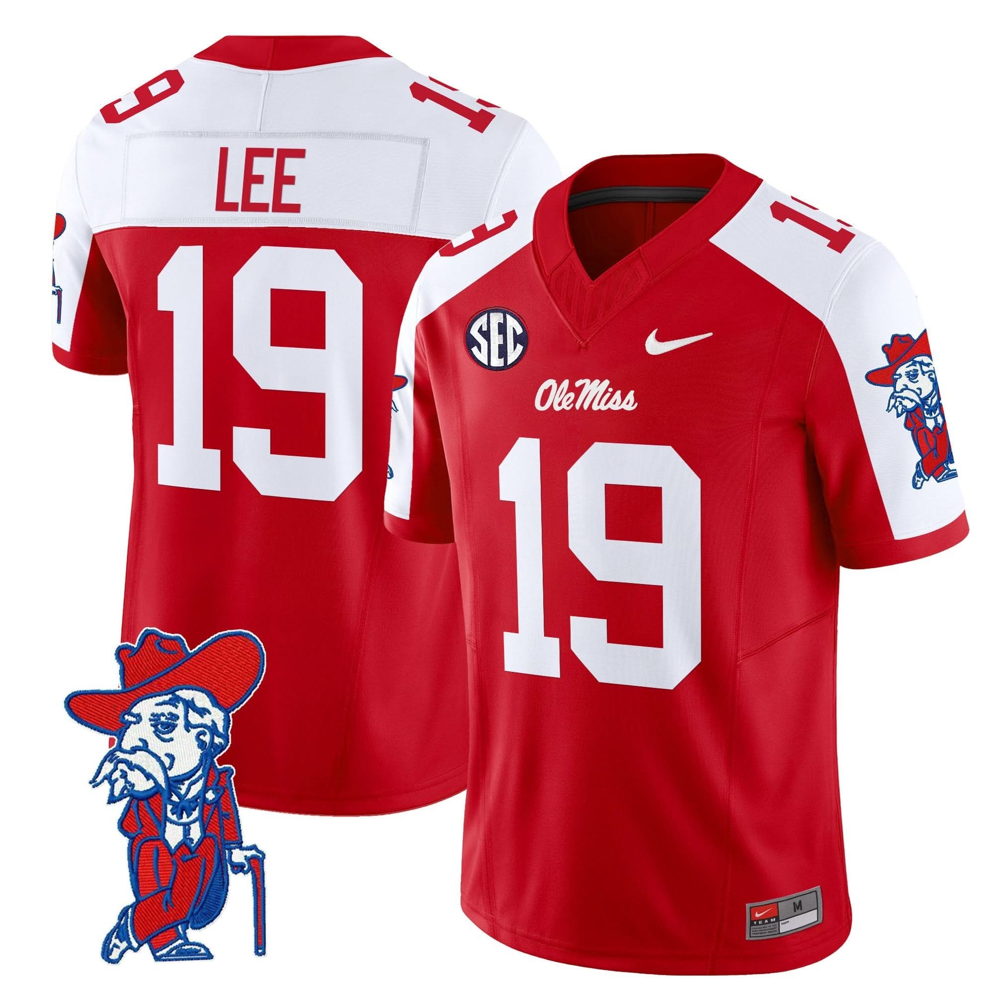 Ole Miss Rebels 2025 Vapor Limited Jersey V2 - All Stitched 40 Ole Miss Rebels 2025 Vapor Limited Jersey V2 - All Stitched - Image 40