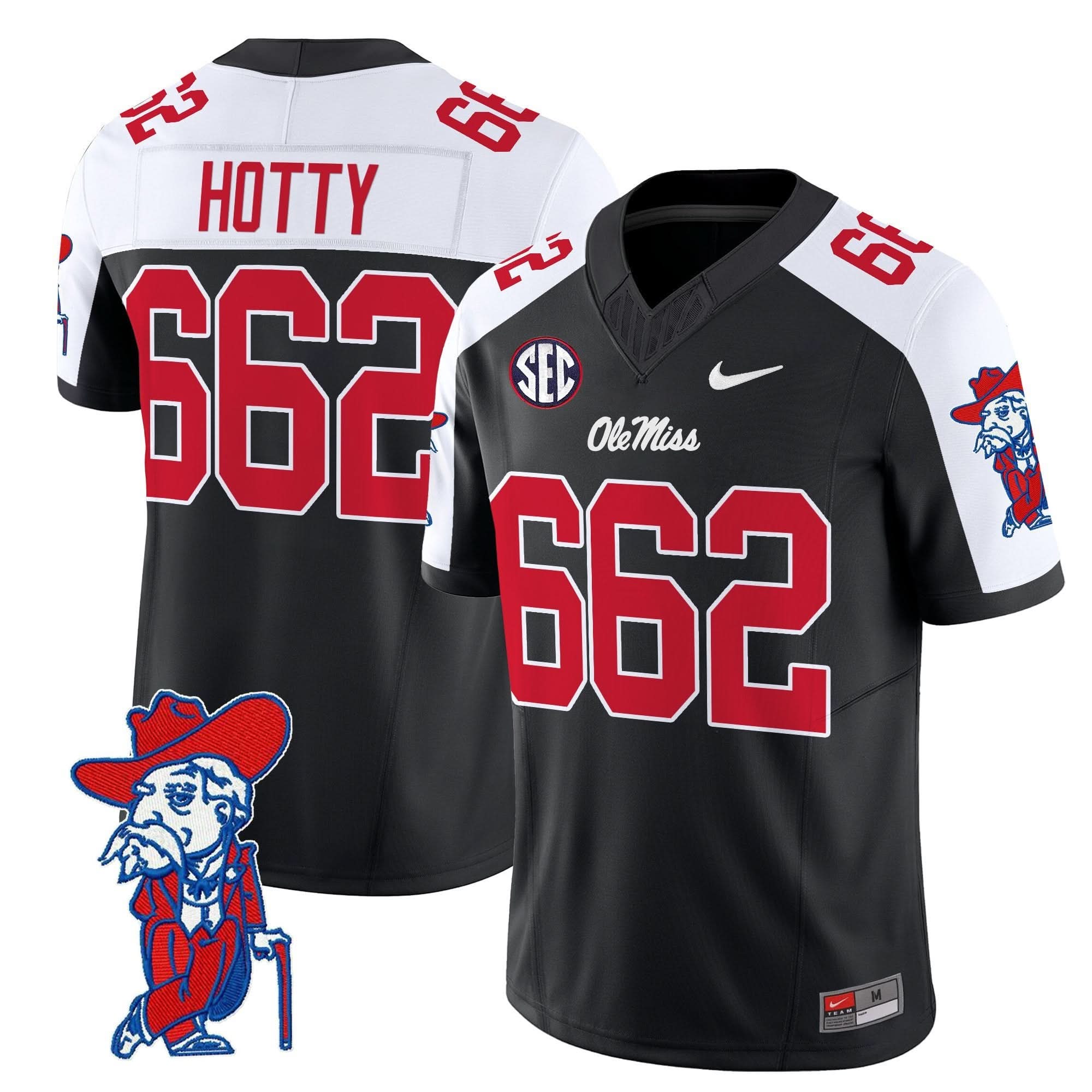 Ole Miss Rebels 2025 Vapor Limited Jersey V2 - All Stitched 43 Ole Miss Rebels 2025 Vapor Limited Jersey V2 - All Stitched - Image 43