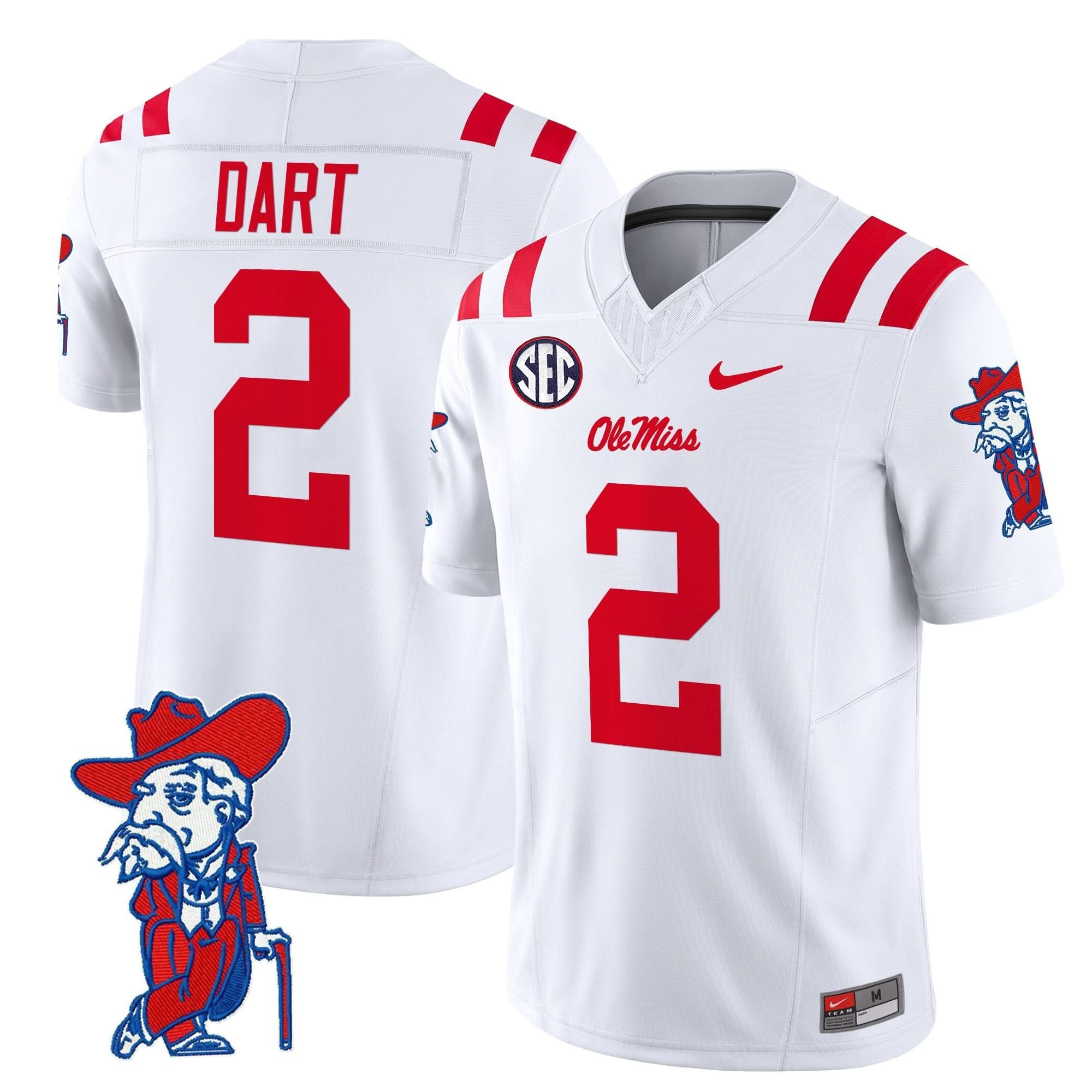 Ole Miss Rebels 2025 Vapor Limited Jersey V2 - All Stitched 11 Ole Miss Rebels 2025 Vapor Limited Jersey V2 - All Stitched - Image 11