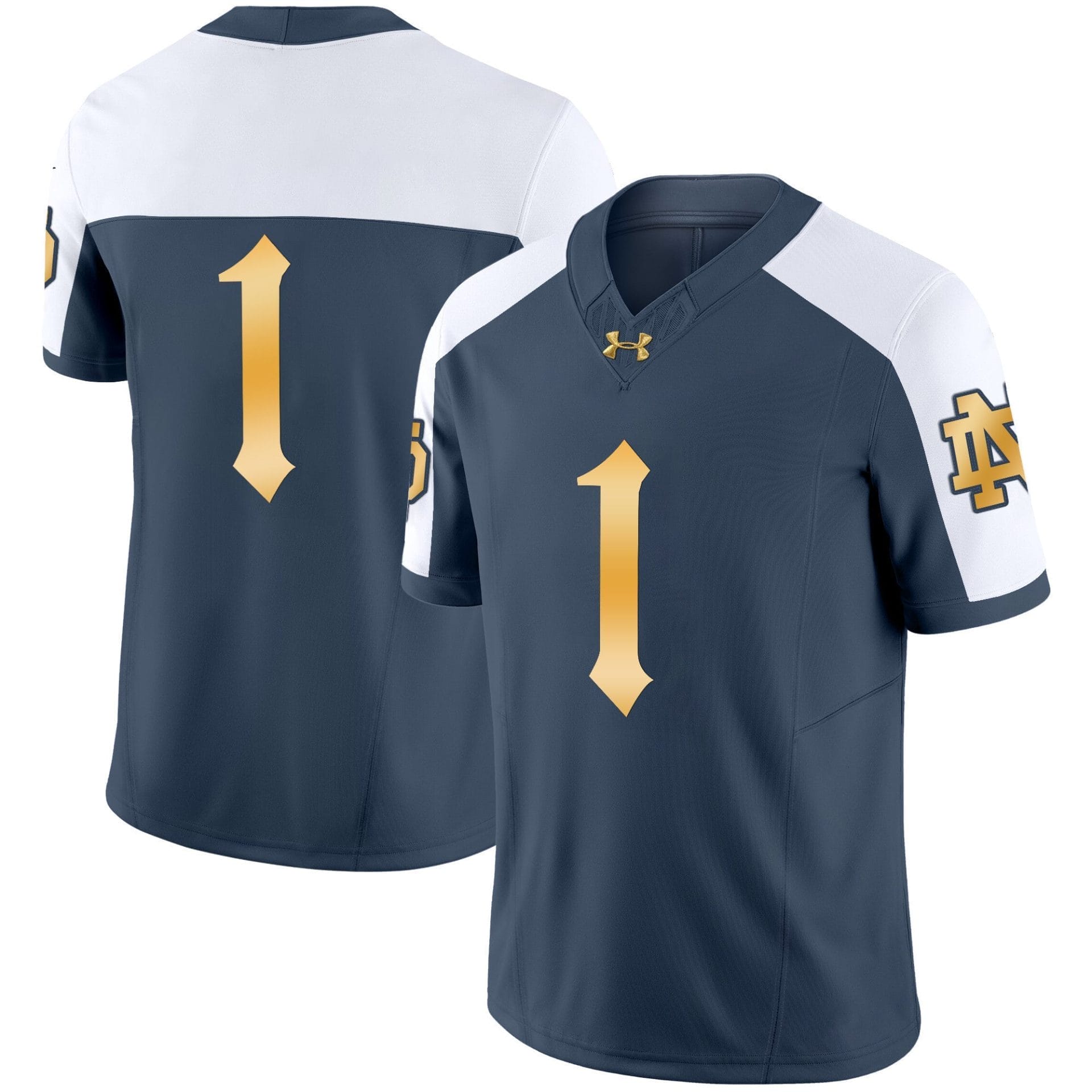 Notre Dame Fighting Irish Vapor Limited Jersey - All Stitched 15 Notre Dame Fighting Irish Vapor Limited Jersey - All Stitched - Image 15