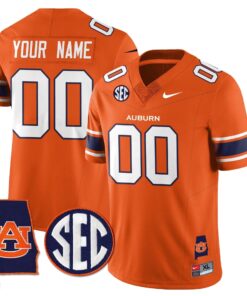 Auburn Tigers Alabama Patch Vapor Limited Custom Jersey - All Stitched